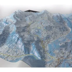 Carte 3D Deniveles Le Grand-Bornand - La Clusaz