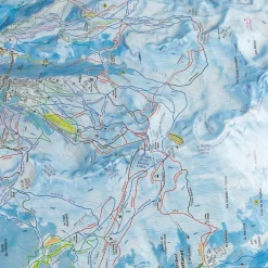 Carte 3D Deniveles Les 3 Vallées - Courchevel/Méribel