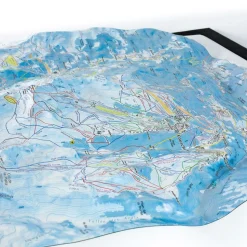 Carte 3D Deniveles Les 3 Vallées - Courchevel/Méribel