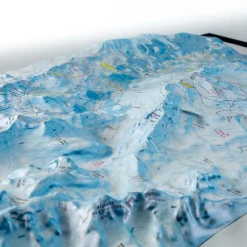 Carte 3D Deniveles Les 3 Vallées - Courchevel/Méribel