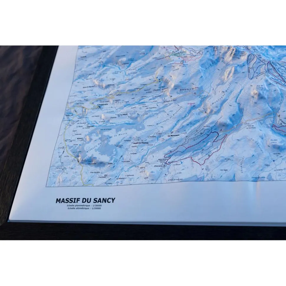 Carte 3D Deniveles Massif Du Sancy (Winter)
