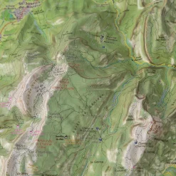 Carte 3D Deniveles Massif De La Chartreuse