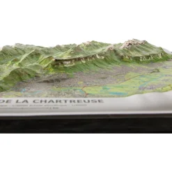 Carte 3D Deniveles Massif De La Chartreuse