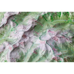 Carte 3D Deniveles Massif Des Bauges