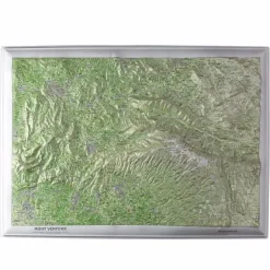 Carte 3D Deniveles Mont Ventoux