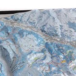 Carte 3D Deniveles Serre-Chevalier