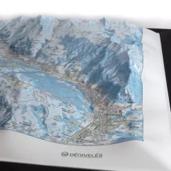 Carte 3D Deniveles Serre-Chevalier
