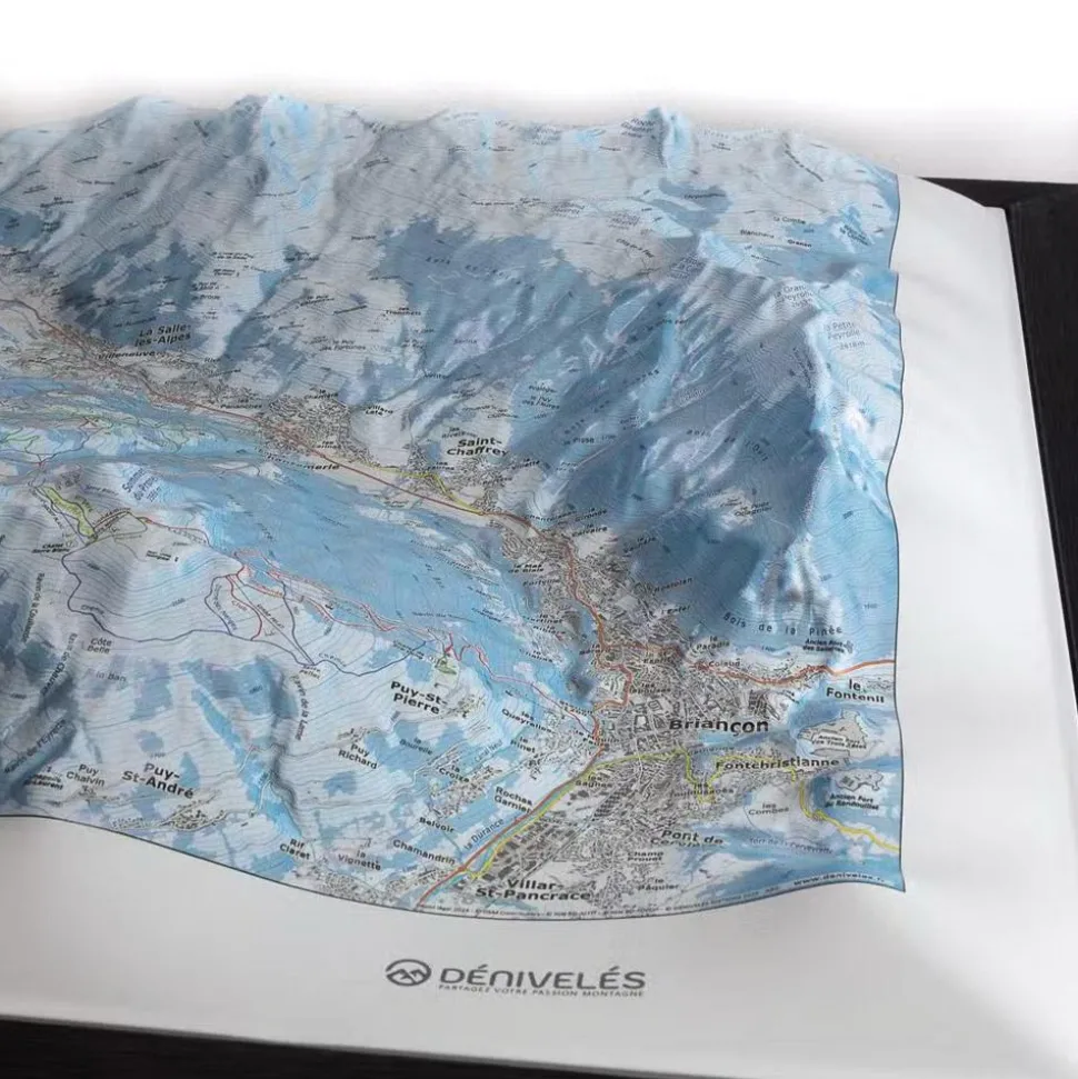Carte 3D Deniveles Serre-Chevalier