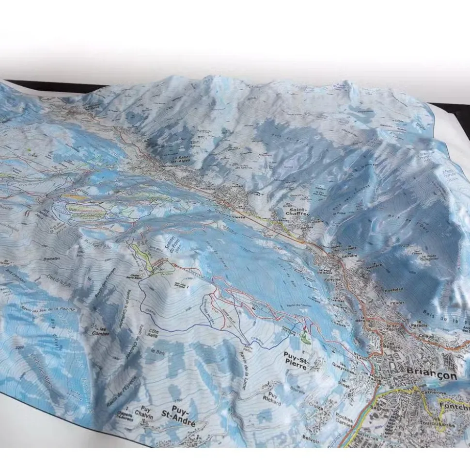 Carte 3D Deniveles Serre-Chevalier