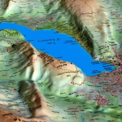 Carte 3D 3DMAP Annecy