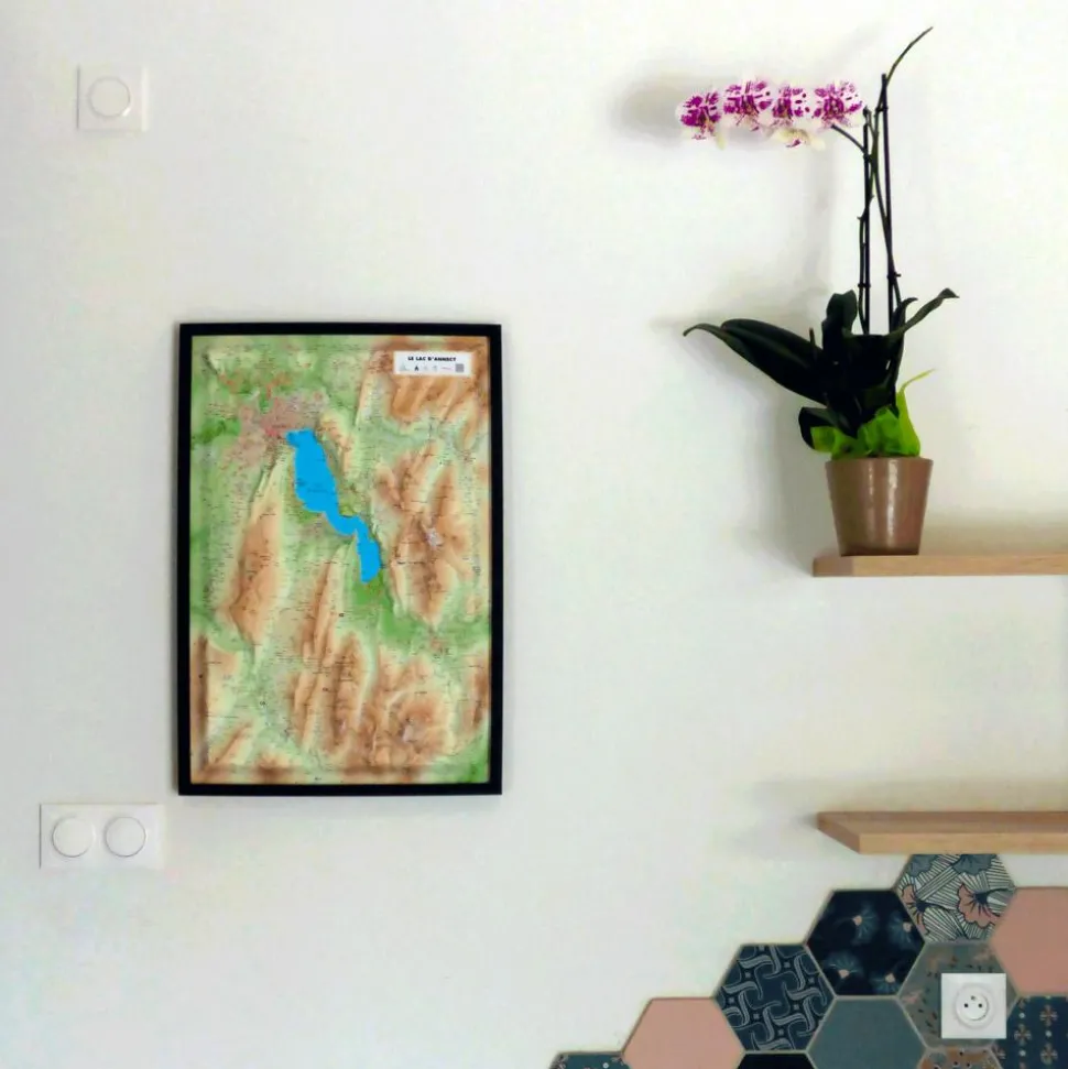 Carte 3D 3DMAP Annecy