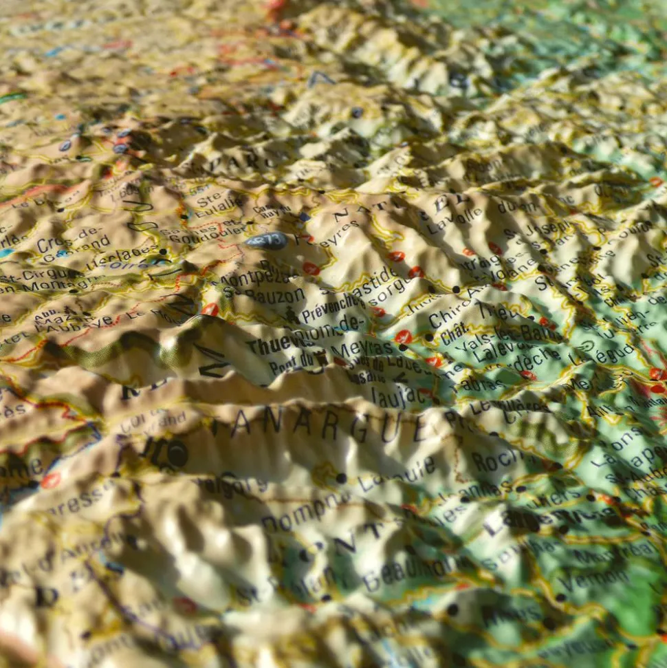 Carte 3D 3DMAP Drôme-Ardèche