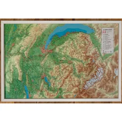 Carte 3D 3DMAP La Haute-Savoie