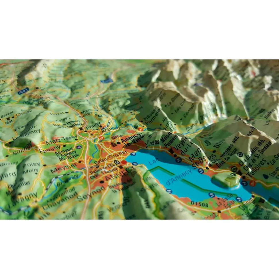 Carte 3D 3DMAP La Haute-Savoie