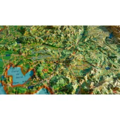 Carte 3D 3DMAP La Provence-Alpes-Côte-d'Azur