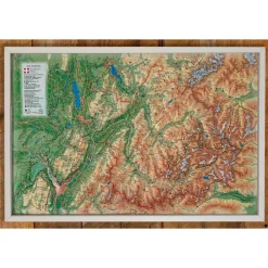 Carte 3D 3DMAP La Savoie