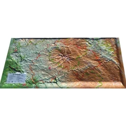 Carte 3D 3DMAP Le Cantal
