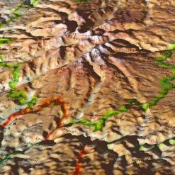 Carte 3D 3DMAP Le Cantal