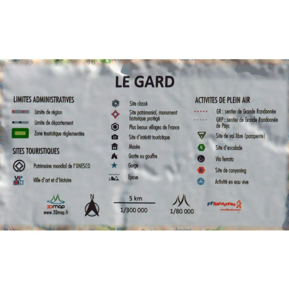 Carte 3D 3DMAP Le Gard