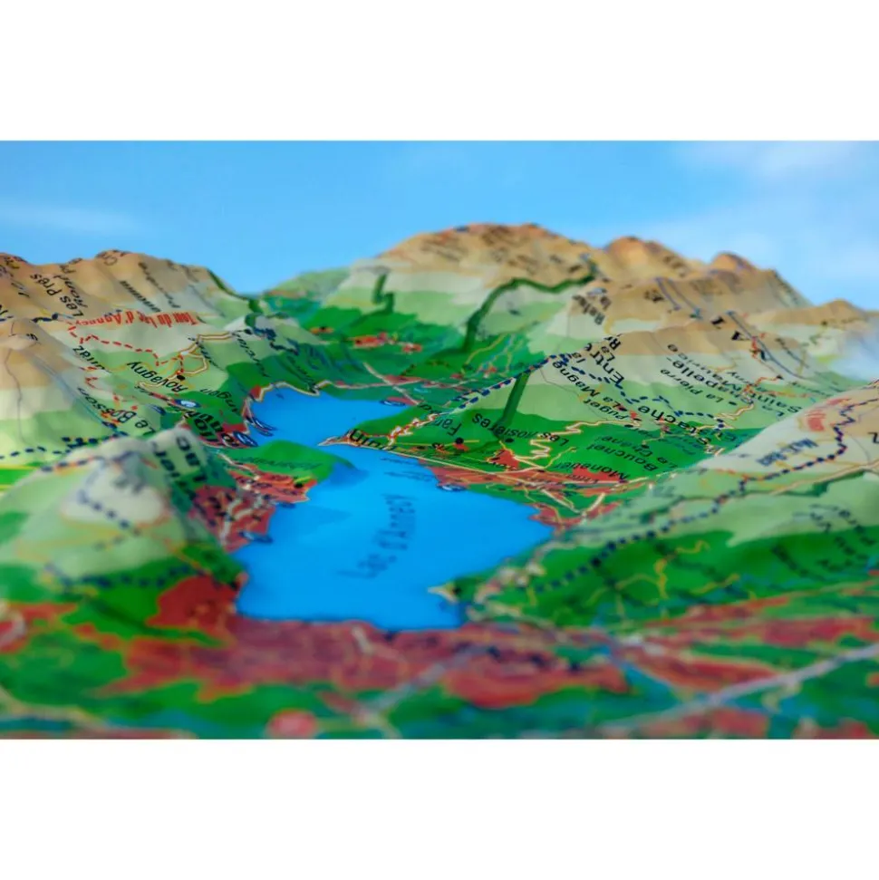 Carte 3D 3DMAP Le Lac D'annecy