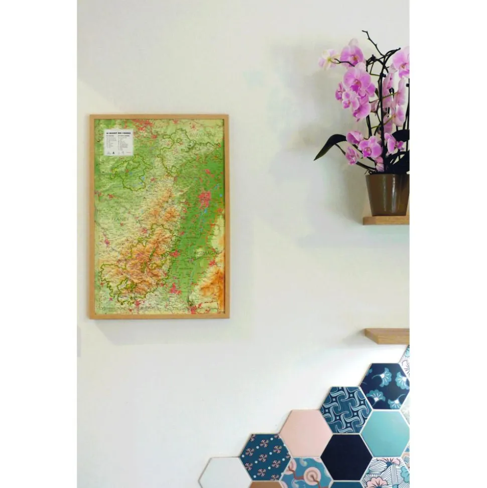 Carte 3D 3DMAP Le Massif Des Vosges