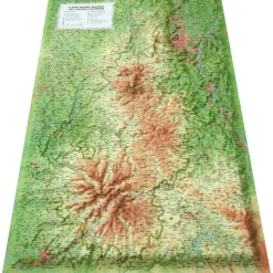 Carte 3D 3DMAP Le Parc Naturel Régional des Volcans d'Auvergne