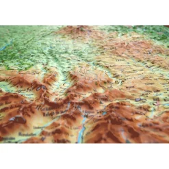 Carte 3D 3DMAP Le Parc Naturel Régional des Volcans d'Auvergne