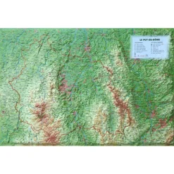 Carte 3D 3DMAP Le Puy De Dôme
