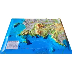 Carte 3D 3DMAP Les Calanques (Marseille-Cassis-La Ciotat)