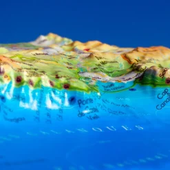 Carte 3D 3DMAP Les Calanques (Marseille-Cassis-La Ciotat)