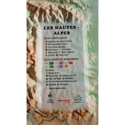 Carte 3D 3DMAP Les Hautes-Alpes