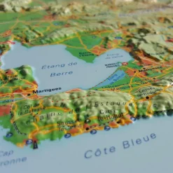 Carte 3D 3DMAP Les Massifs De Provence