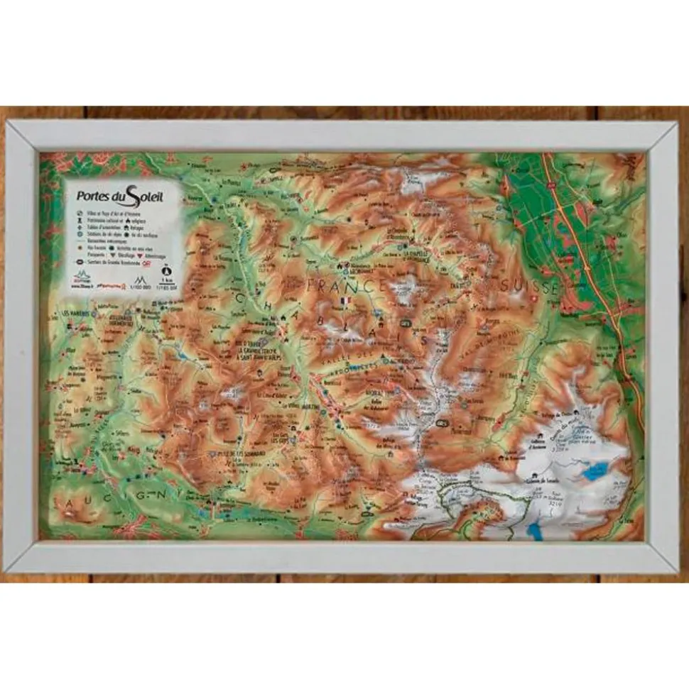 Carte 3D 3DMAP Les Portes Du Soleil
