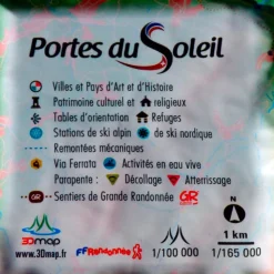 Carte 3D 3DMAP Les Portes Du Soleil