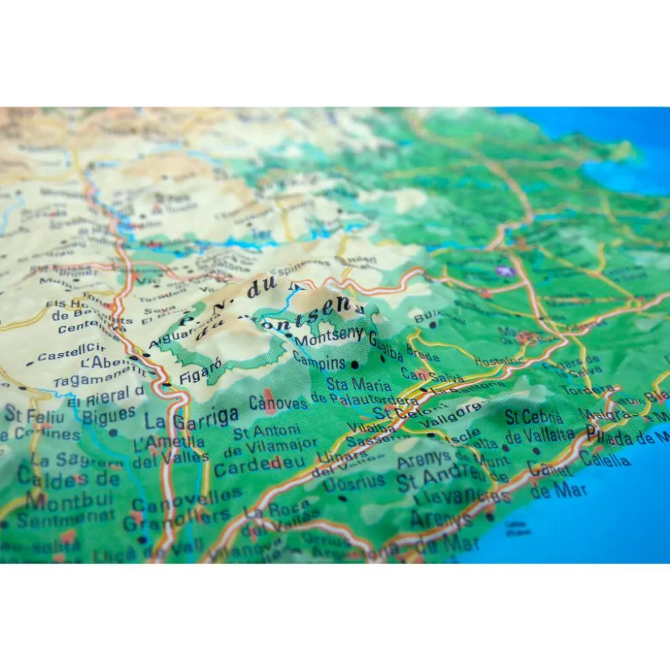 Carte 3D 3DMAP Les Pyrénnées