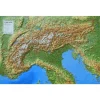 Carte 3D 3DMAP Massif De L'arc Alpin