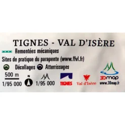 Carte 3D 3DMAP Tignes-Val D'isère