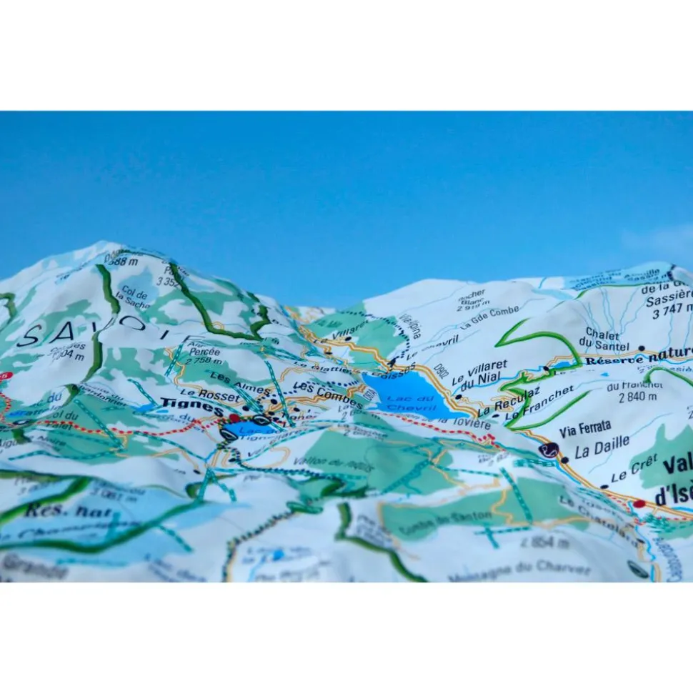 Carte 3D 3DMAP Tignes-Val D'isère