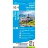 Carte IGN 3633ET Tignes, Val d'Isere, Haute Maurienne, Parc national de la Vanoise