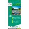 Carte IGN Gorges et Monts D'Ardeche