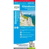 Carte IGN 3237OTR Glandasse, Col de la Croix-Haute, PNR du Vercors - Résistante