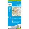 Carte IGN 2531SB Clermont-Ferrand