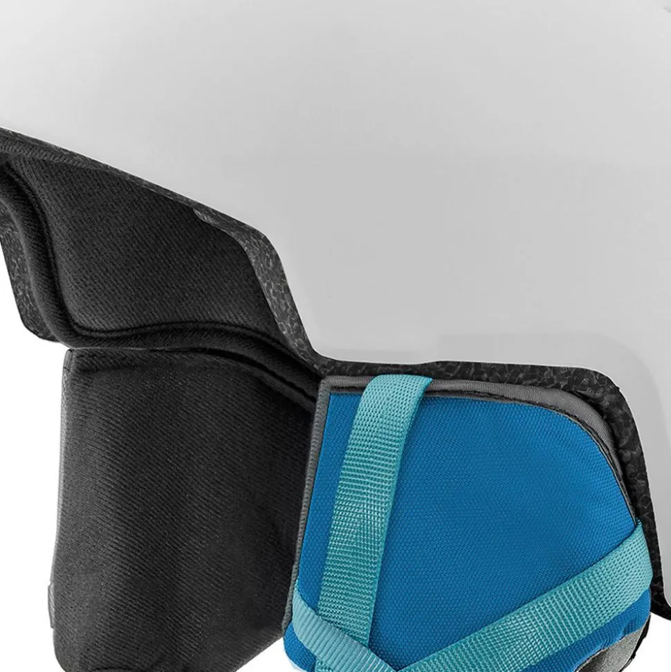 Casque Bollé Atmos Youth White Blue Matte