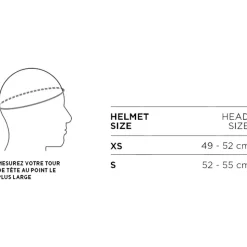 Casque Bollé Atmos Youth White Blue Matte