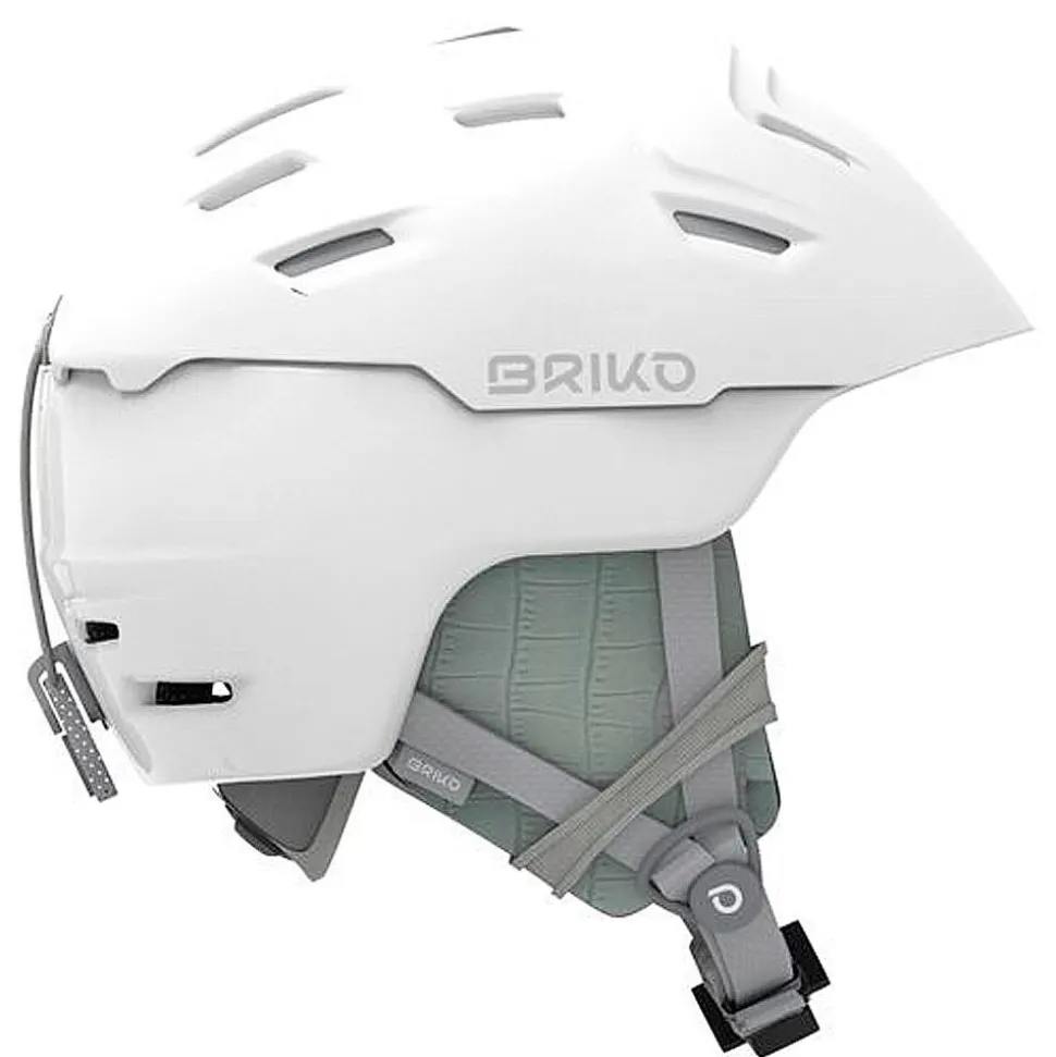 Casque Briko Crystal 2.0 Matt Shiny White Unico