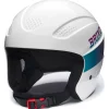 Casque Briko Elias Shiny White Violet Bondi Blue