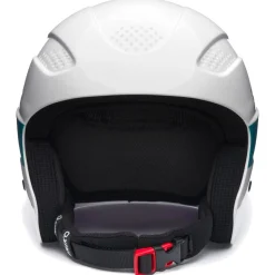 Casque Briko Elias Shiny White Violet Bondi Blue