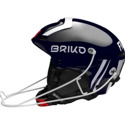 Casque Briko Slalom Epp - France Shiny Tangaroa Blue White