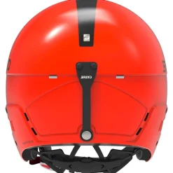 Casque Briko Vulcano Fis 6.8 Junior Shiny Orange Fluo Black