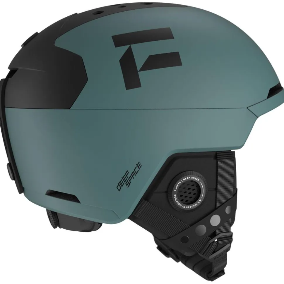 Casque Flaxta Deep Space Mips Aqua Green